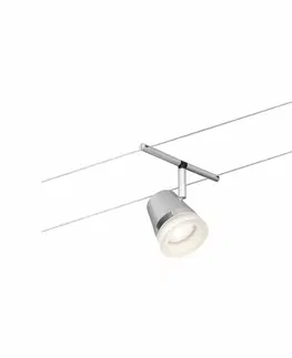 Svítidla pro lankové osvětlení PAULMANN Lankový systém Cone spot GU5,3 max. 10W 12V matný chrom/chrom