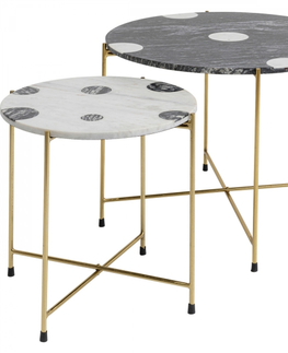 Odkládací stolky KARE Design Odkládací stolek Amba (set 2 kusů)