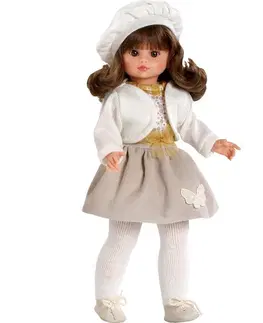 Hračky panenky BERBESA - Luxusní dětská panenka-holčička Roberta 42cm