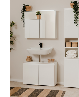 Koupelnový nábytek Koupelnová sestava CAPETOWN bílá