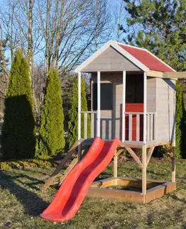 Dětské hřiště ArtWD Dětský zahradní domek s hřištěm CHILDHOOD
