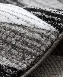 Koberce a koberečky Dywany Lusczow Kusový koberec ALTER Bax pruhy šedý, velikost 180x270