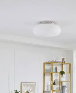 Inteligentní stropní svítidla Lucande Lucande Smart LED stropní svítidlo Bolti, bílé, RGBW, CCT, Tuya