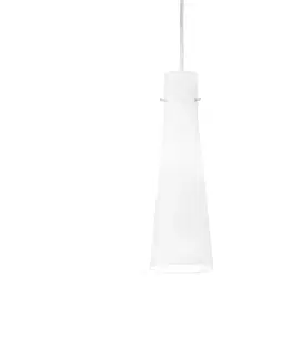 Klasická závěsná svítidla Ideal Lux KUKY BIANCO SP1 SVÍTIDLO ZÁVĚSNÉ 053448