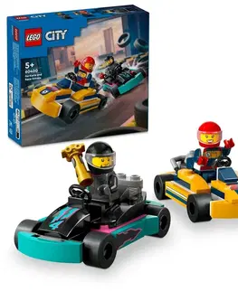 Hračky LEGO LEGO -  City 60400 Motokáry a závodníci