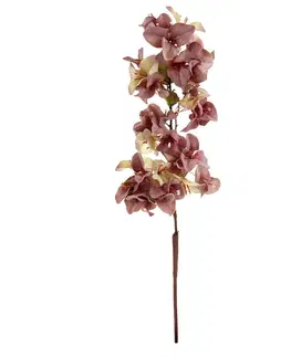 Květiny Umělá květina Bugenvilie fialová, 63 cm
