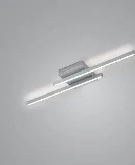 Stropní svítidla Knapstein LED stropní světlo Nuri up/down 2 zdroje nikl