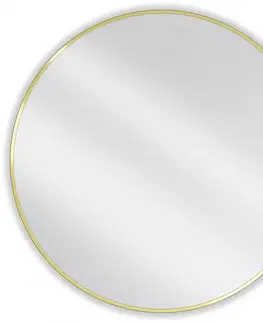 Koupelnová zrcadla MEXEN Loft zrcadlo 95 cm, zlatý rám 9850-095-095-000-50