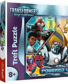 Hračky puzzle TREFL - Puzzle 300 - Ve světě Transformerů / Transformers