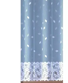 Záclony Forbyt, Hotová záclona nebo balkonový komplet, Melisa, bílá 180 x 250 cm