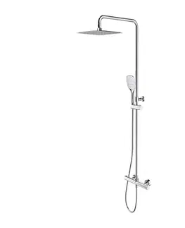 Sprchy a sprchové panely OMNIRES UNI termostatický sprchový sloup chrom /CR/ Y1244DCR