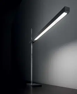 Stolní lampy do kanceláře LED Stolní lampa Ideal Lux Gru TL105 nero 147659 černá