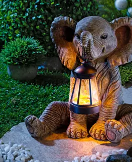 Svíčky a světelné dekorace Solární lucerna "Slon"