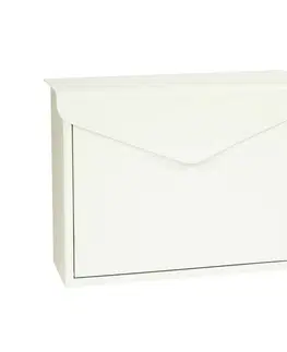 Poštovní schránky Richter Poštovní ocelová schránka Monza, bílá
