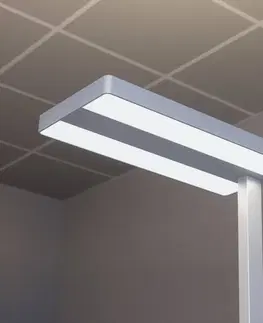 Stojací lampa Arcchio Logan Neo LED stojací lampa 4 000 K dim stříbrná