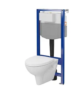 Záchody CERSANIT Set C40 AQUA 50 MECH QF WHB PARVA CO DUR SC EO S701-819
