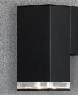 Venkovní nástěnná svítidla Konstsmide Venkovní svítidlo Pollux Downlight 16,5 cm, černá