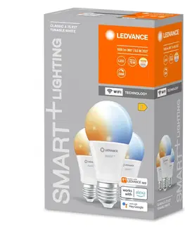 LED žárovky OSRAM LEDVANCE SMART+ WiFi A75 9,5W 230V TW FR E27 TRIPLE PACK 4058075778931