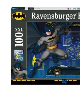 Hračky puzzle RAVENSBURGER - Batman 100 dílků