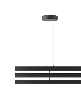 Závěsná světla Maytoni Závěsné svítidlo Maytoni Origami LED, černé