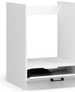 Kuchyňské dolní skříňky Ak furniture Kuchyňská skříňka Olivie pod troubu S 60 cm bílá