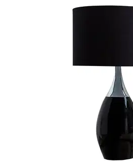 Stolní lampy LuxD 18132 Stolní lampa Aaria 60 cm černá
