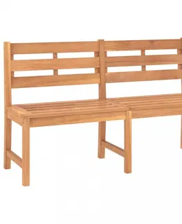Zahradní lavice Zahradní lavice 150 cm masivní teakové dřevo