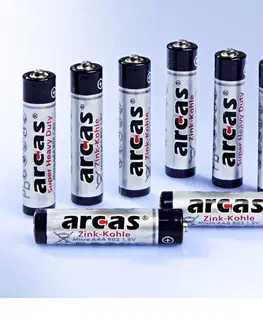 Osvětlení a elektro Mikro baterie AAA 1,5V, 8ks