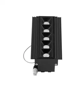 Bodovky do podhledu na 230V LED Zápustné bodové svítidlo Ideal Lux Lika FI5 Trimless 206226 10W 1100lm 3000K IP20 černé bez rámečku