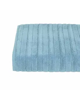 Ručníky Ručník nebo osuška, Mikrobavlna Deluxe, modrá 50 x 95 cm