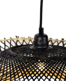 Zavesna svitidla Orientální závěsná lampa ratanová 50 cm - Rina