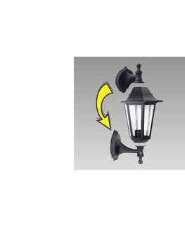 Zahradní lampy Prezent Venkovní nástěnné svítidlo CAPRI 1xE27/60W/230V IP44 