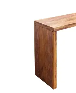 Psací stoly LuxD Psací stolek Timber Honey