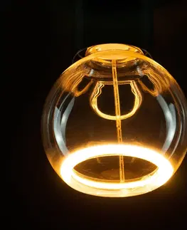 LED žárovky Segula SEGULA LED floating globe G80 E27 4W čirá