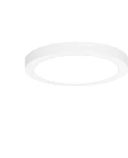 Venkovni osvetleni Zapuštěné nebo přisazené bodové bílé 22 cm včetně LED 3 stupně ztlumení do teplého - Trans