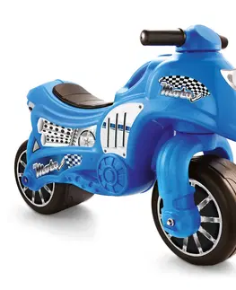 Dětská vozítka a příslušenství Dolu Odrážedlo motorka modrá