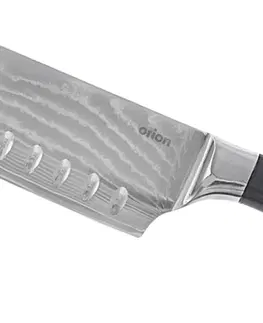 Kuchyňské nože Orion Kuchyňský nůž santoku, damašková ocel, 18,5 cm