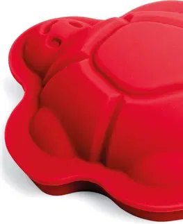 Hry na zahradu Bigjigs Toys Silikonové formičky CHERRY červené