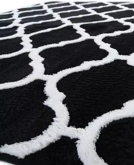 Koberce a koberečky Tutumi Koberec Clover černý, velikost 200x300