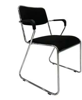 Konferenční židle Konferenční židle DERYA NEW Tempo Kondela Černá