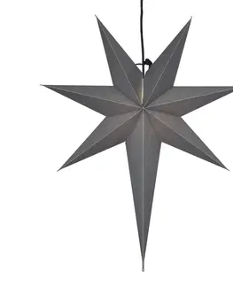 Vánoční světelná hvězda STAR TRADING Ozen papírová hvězda s jedním dlouhým hrotem