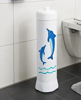 Koupelna Zásobník na toaletní papír Delfín