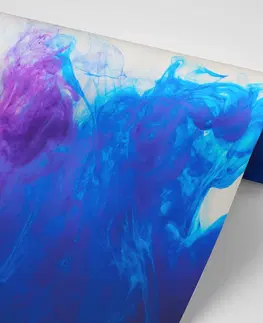 Abstraktní tapety Tapeta modro-fialový inkoust