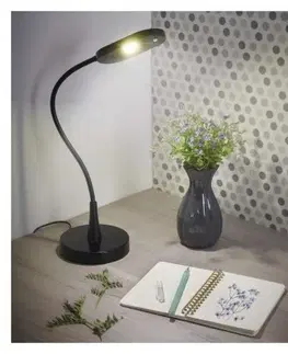 Svítidla EMOS Stolní LED lampa Homes černá