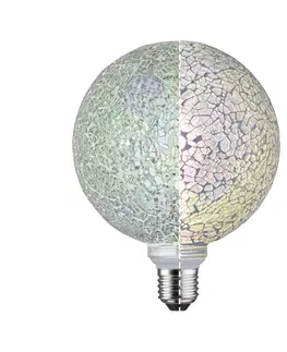 Stmívatelné LED žárovky Paulmann Paulmann E27 LED globe 5W Miracle Mosaic bílá