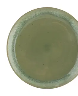 Talíře Altom Keramický dezertní talíř Reactive Cascade zelená, 20 cm