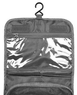 Koupelnové doplňky TZB Cestovní kosmetická taška ARDA šedá