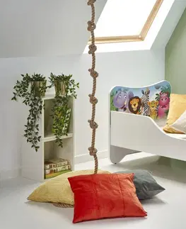 Dětské pokoje Dětská postel HAPPY JUNGLE Halmar