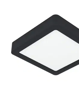 Svítidla Eglo Eglo 900643 - LED Koupelnové stropní svítidlo FUEVA LED/11W/230V IP44 černá 