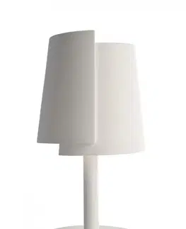 Moderní stolní lampy Light Impressions Deko-Light stolní lampa Twister 220-240V AC/50-60Hz G9 1x max. 25,00 W bílá 346010